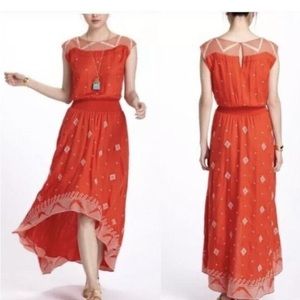 Anthroplogie Floreat Dress